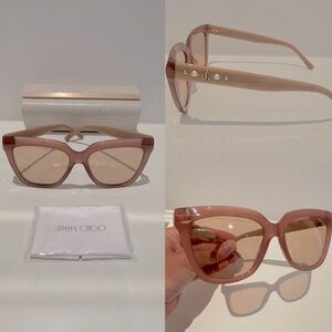 Brand new JIMMY CHOO Pearl-Embellished Sunglasses